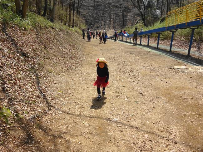 水戸森林公園 の坂道