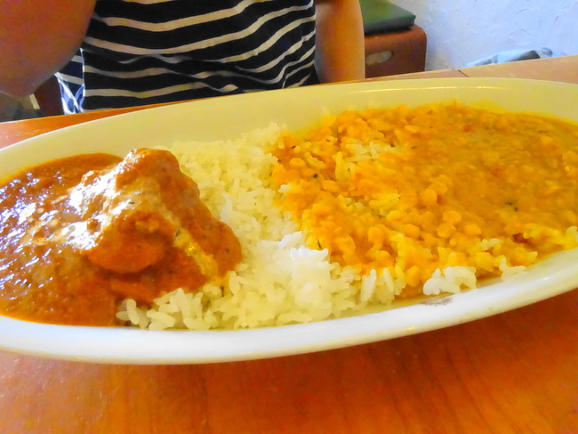 カルマ 水戸 ムルガマサラと豆カレー