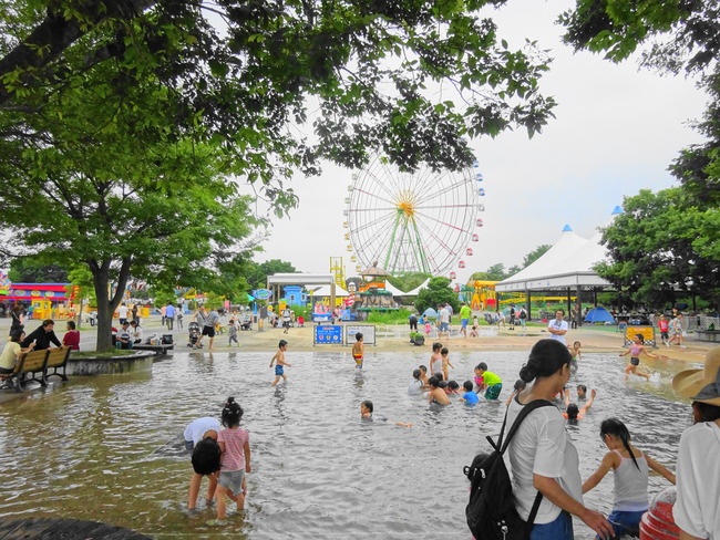 ひたち海浜公園で水遊び！夏は水着、着替えを持って海浜公園へGO！ - いばらじお♪