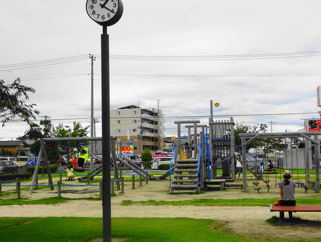 電車を見ながら遊べる公園がイオン水戸内原のすぐ傍に!! - いばらじお♪