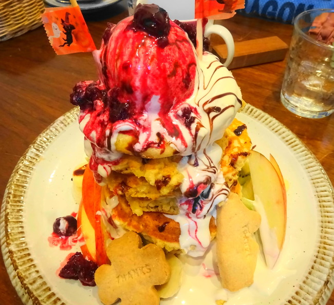 コジカフェ のパンケーキ