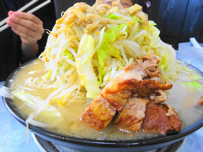 茨城 二郎系ラーメン  富次郎