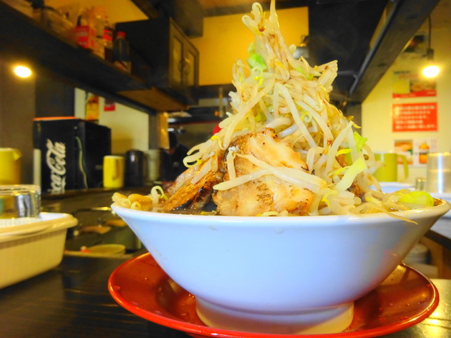 茨城 二郎系ラーメン 豚斬りラーメン