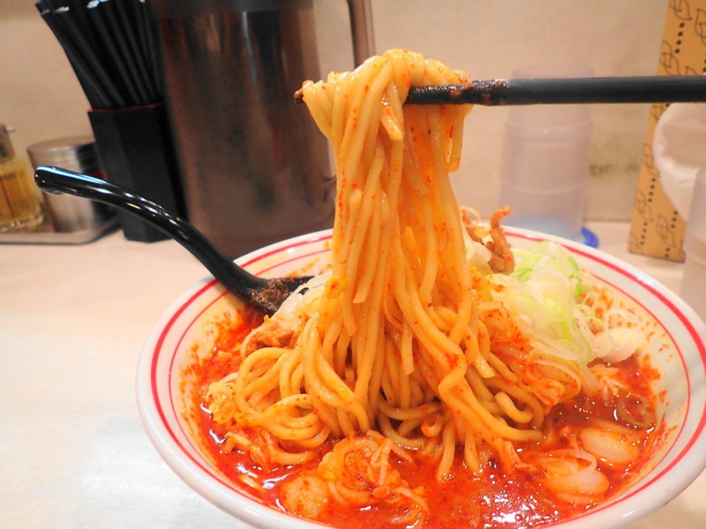 中本 御徒町 の麺