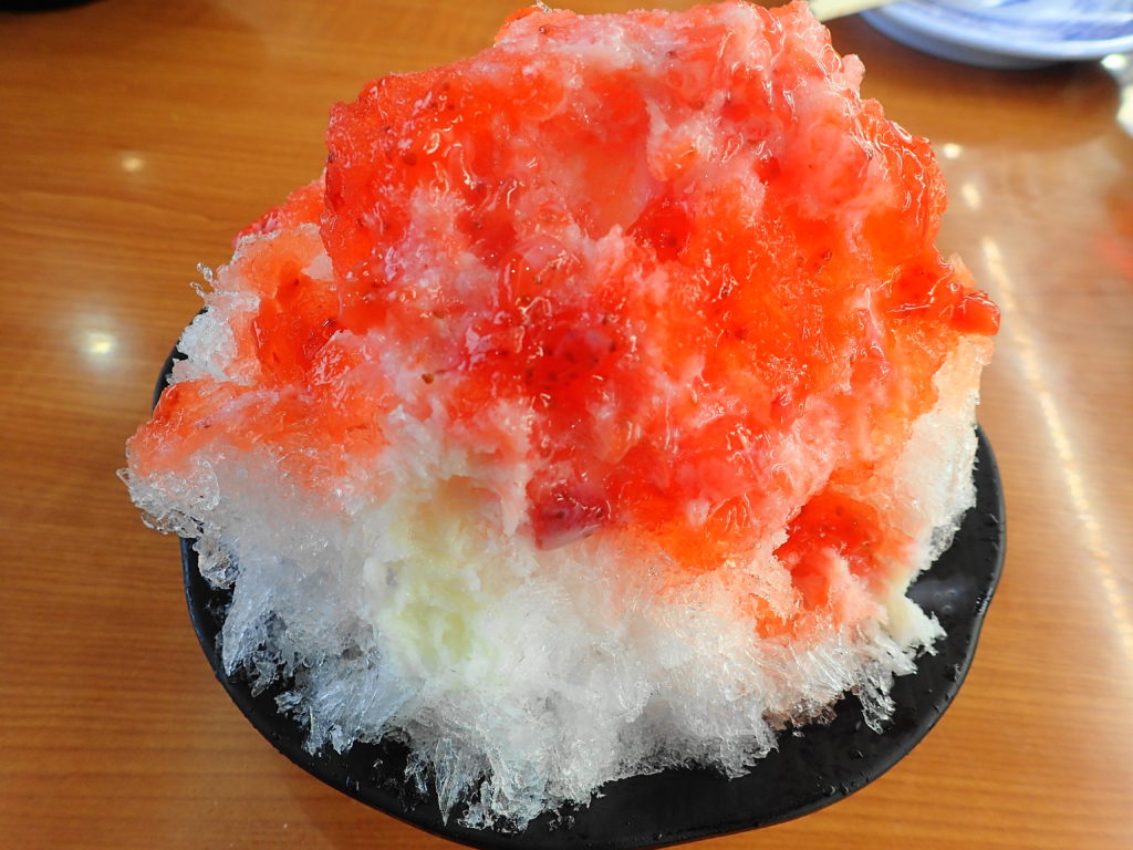 くら寿司のかき氷