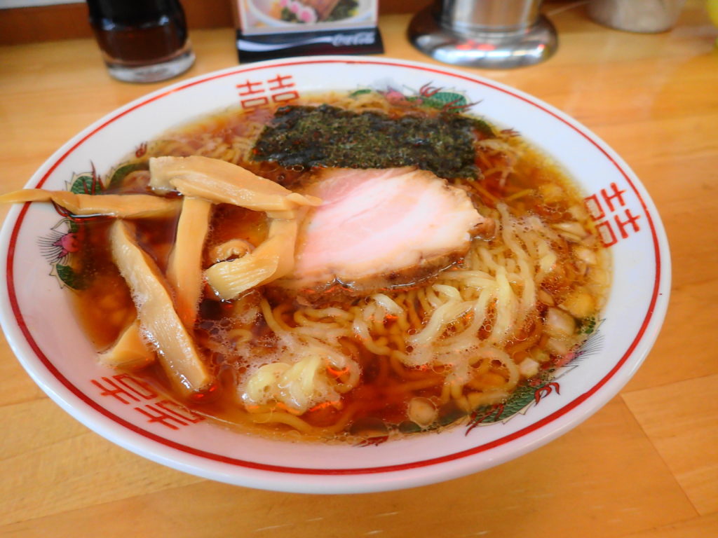 醤家ラーメンが着丼