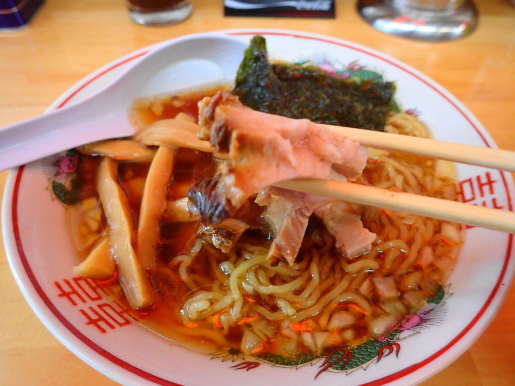 醤家ラーメンのチャーシュー