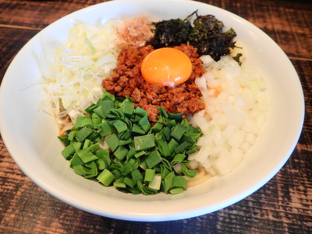 水戸 ラーメン 麺や結の台湾まぜそば