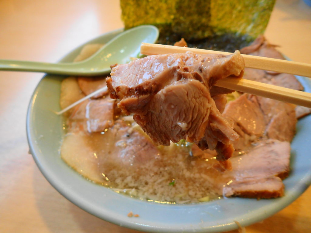 ラーメンショップのチャーシュー