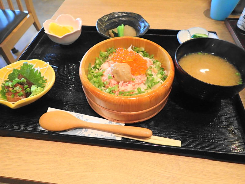 かじま 大洗 の「かに丼」