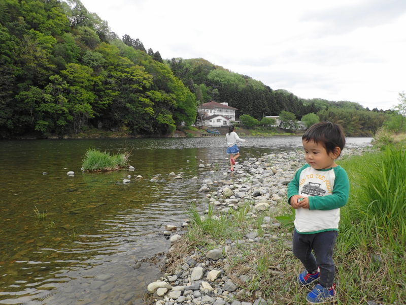 茨城穴場キャンプ場 清流公園 でBBQの様子4