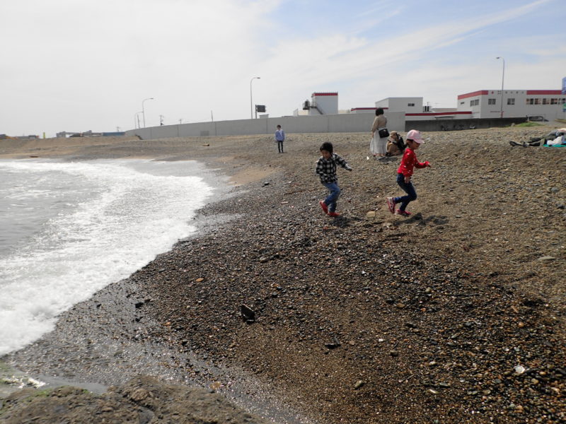 大洗の海岸