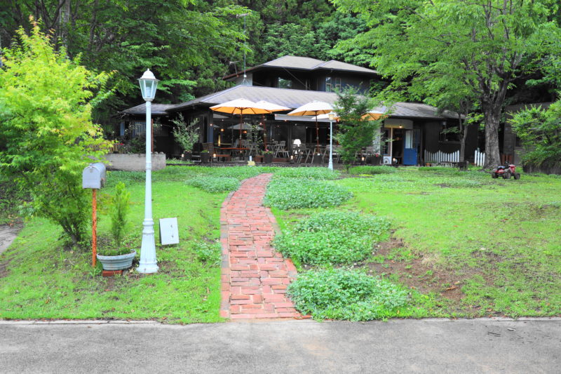 咲くカフェ 大子 の外観